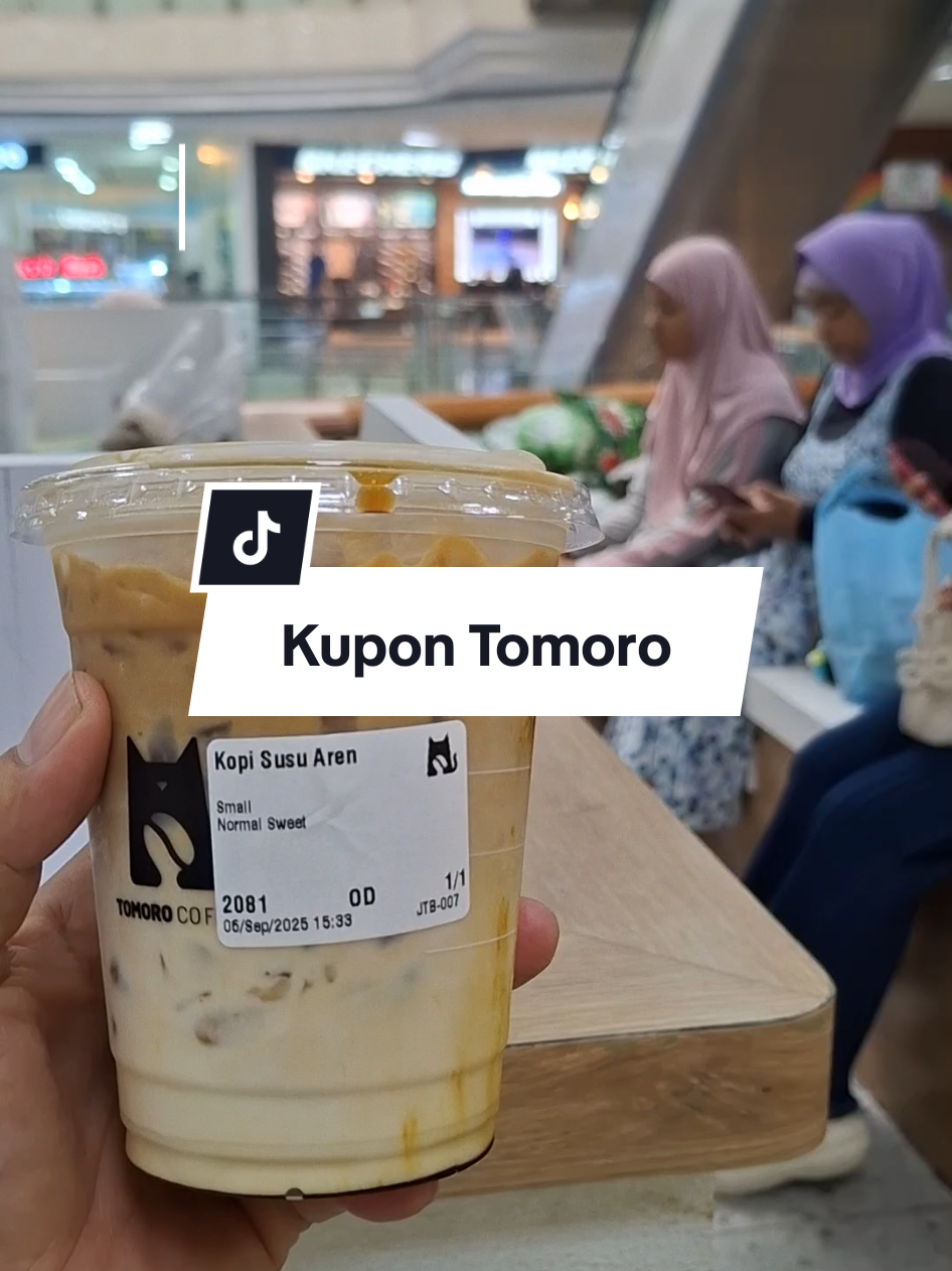 Mulai hari dengan  Tomoro Coffee, semangat baru untuk hari yang lebih baik! jangan lupa pakai kupon tag lokasi ya. cuz mampir ke tomoro kelapa dua depok atau yang terdekat dengan lokasi teman-teman ya.. #tomorocoff#tomorocoffeeindonesia   .