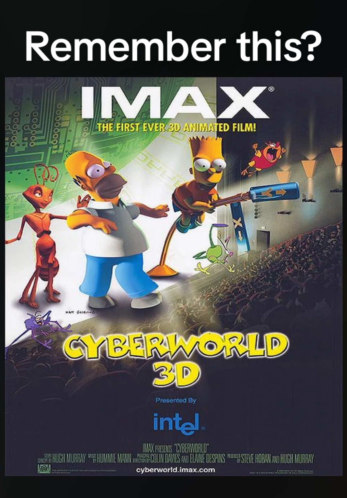 Remember Cyberworld 3D? This is a Lost Media IMAX film from the year 2000. Did you see it? #2000snostalgia #nostalgia #nostalgic #fypシ #fyp 