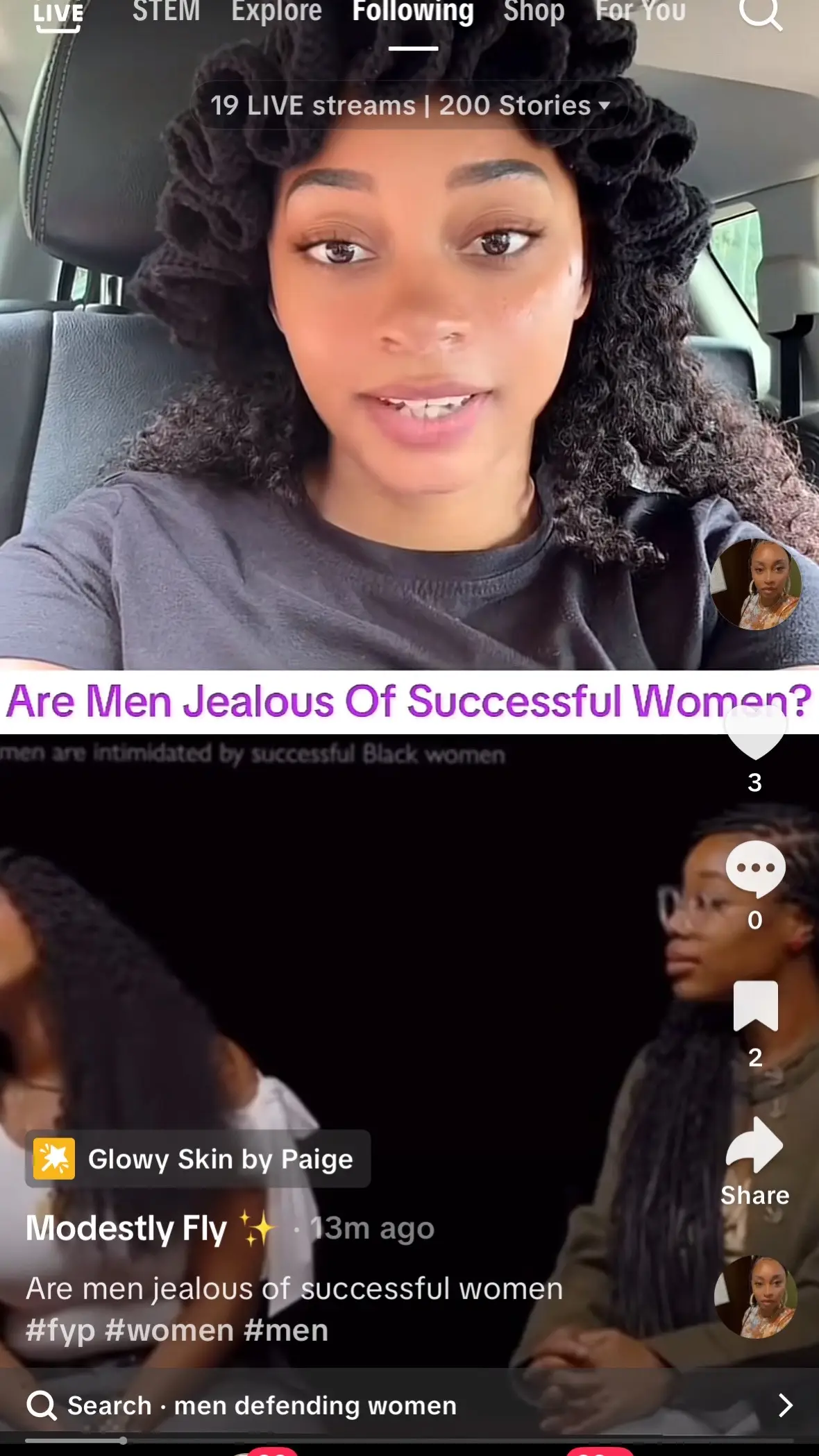 Regardless of success or race, jealousy will always be there because broken people will always be around. Don’t try to make it like men are jealous of who we choose to protect, that don’t make no sense. And to be clear, jealousy was created, and mastered by women.