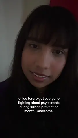 great timing queen #chloeforero #mentalhealthmatters #suicidepreventionmonth #mentalillness #ssri 