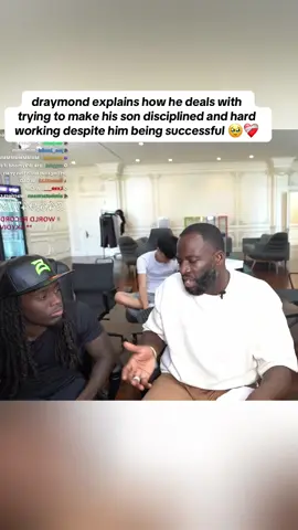 draymond explains how he deals with trying to make his son disciplined and hard working despite him being successful 🥹❤️‍🩹#kaicenat #mafiathon3 #draymondgreen #fyp #viral 