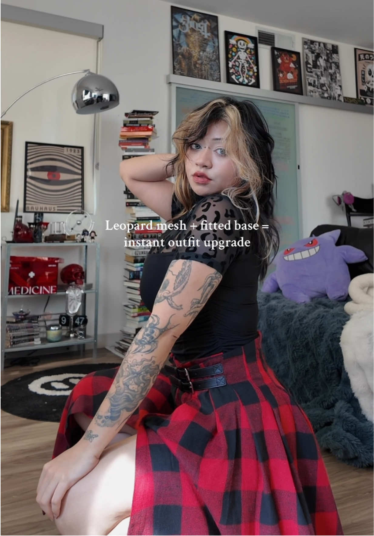 It actually came in so many different colors too!  . . . . #meshshirt #avidlove #tiktokshopcreatorpicks #outfitinspo #bodysuit 