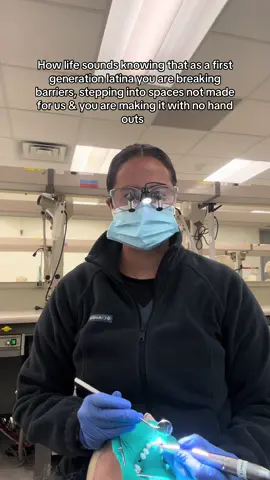 Amything is possible 🥹👩🏻‍⚕️ #dentalstudent #latina #dentist