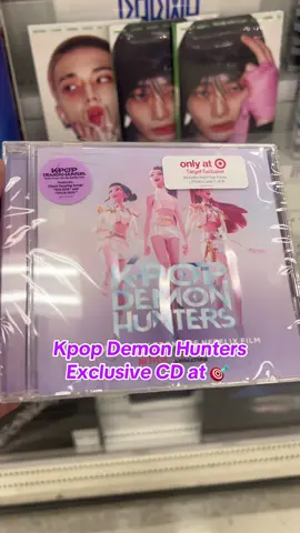 Kpop Demon Hunters soundtrack target exclusive cd #kpopdemonhunters #target #kpop #fyp #foryoupage