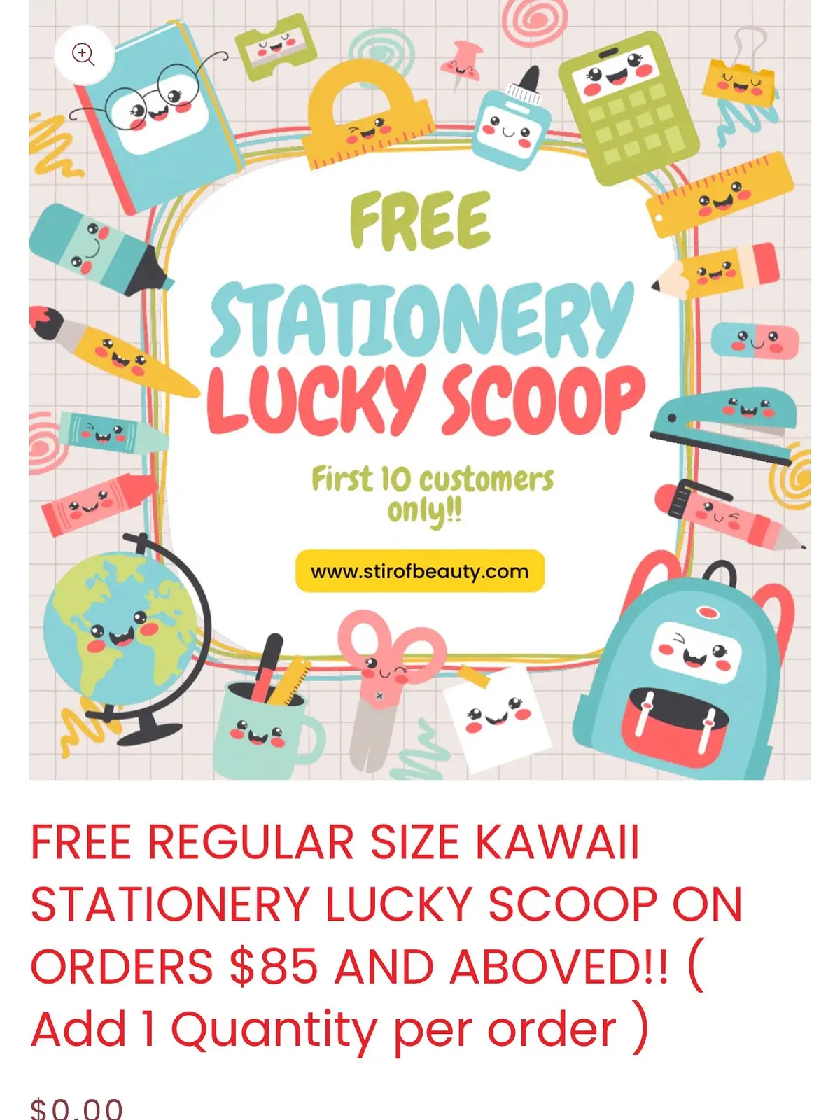 FREE KAWAII STATIONERY LUCKY SCOOP (Regular Size) is officially BACK 😚🤩 We’re clearing space for TONS of new arrivals 📦🖊️📒 and only 10 lucky scoops are available 👀💨 ➡️ Grab yours before it disappears again!