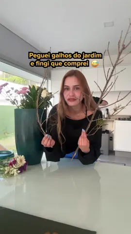 Ela pagou R$120,00 em um galho AESTHETIC??😱😂 