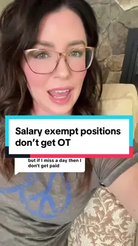 Replying to @smokey The original premise for salary-exempt staff was that their pay wouldn’t change on weeks where they worked more or less hours. And if they worked less hours (like during a slow time) and maintained their pay, then overtime pay wasn’t needed. But the reality of exempt work is many exempt staff don’t have a slow time. They work 40 hours or more, all the time. Some states understand this occurs and have passed higher salary thresholds, like Washington. And because WA has these high minimums, you can absolutely expect many employers will convert salary exempt staff to hourly staff. Any job can be hourly or non exempt. But not every job can be exempt. Aside from the pay aspect, in order for a job to qualify as salary exempt, strict criteria has to be met. And if that criteria isn’t met, the job cannot be salary exempt. This criteria is called the “duties tests.” And there is very strict and narrow criteria in which an exempt employee’s salary can be reduced. #hrtiktok #greenscreen #corporatetiktok #humanresources #careertiktok 