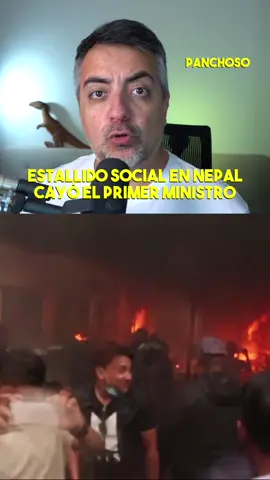 🔥 Nepal: cayó el gobierno en medio de fuertes protestas. #nepal #parlamento #noticias #fyp