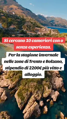 #OfferteDiLavoro  #LavoroItalia  #Camerieri  #CercoLavoro  #Assunzioni2025 
