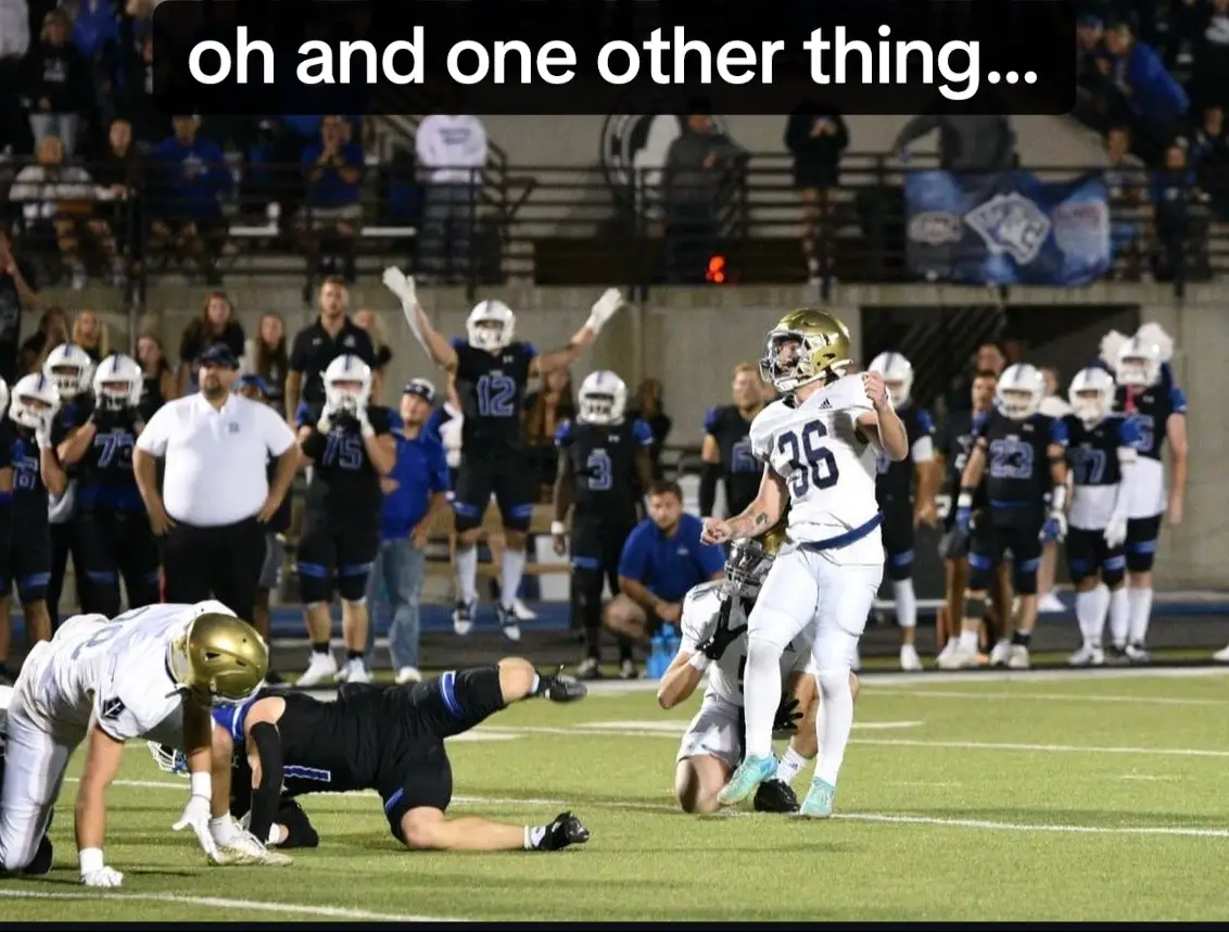 #playeroftheweek #kicker #CollegeFootball 