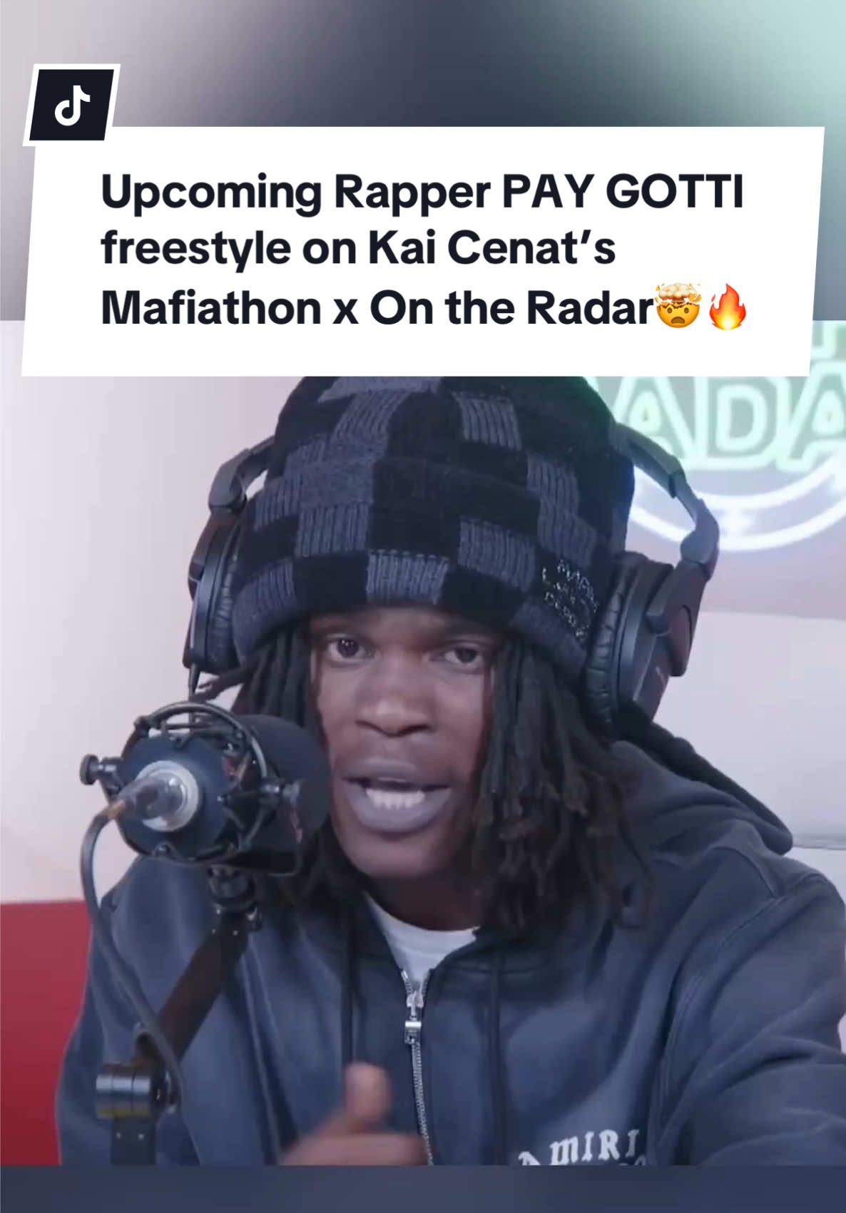 Upcoming Rapper PAY GOTTI freestyle on Kai Cenat’s Mafiathon x On the Radar🤯🔥#mafiathon3 #paygotti #kaicenat #freestylerap #fyp @Kai Cenat
