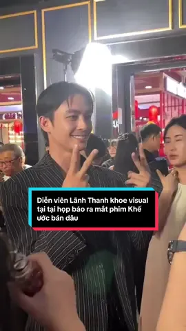 Diễn viên Lãnh Thanh khoe visual tại tại họp báo ra mắt phim Khế ước bán dâu #kheuocbandau #chienthanbackstage #xuhuong #lanhthanh 