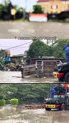 Info banjir Denpasar pagi ini 10 September 2025 edisi kawasan Tohpati, Denpasar Timur depan Asrama Brimob/Indomaret Tohpati. Terima kasih kepada para petugas dan warga yang telah turun tangan membantu membersihkan sampah, residu, serta benda-benda lain yang terbawa arus ke saluran got dan yang paling membagongkan mengamankan halte bus yg hanyut ke tengah jalan. Upaya ini sangat berarti meski kondisi di lapangan masih belum sepenuhnya kondusif karena faktor alam. Tetap waspada dan jaga keselamatan, Semetown! #infodenpasar #baliflooding #semetonbali 