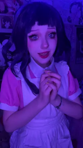 Something weird is going on w/ my TikTok rn.. #danganronpacosplay #danganronpa #mikantsumiki #mikantsumikicosplay #fyp 
