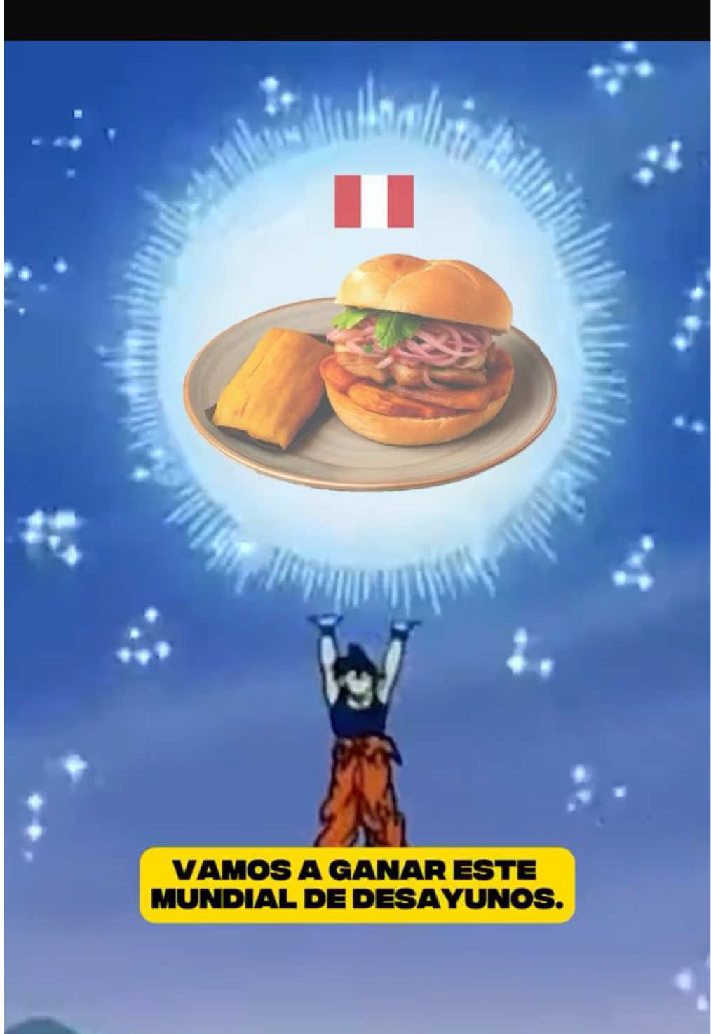 ¡A un paso de la victoria! ⚡ 💧 Pero todavía necesitamos reunir la energía de todos: de ríos, lagos, de cada fuente natural de agua y de cada peruano que pone el corazón. Porque unidos no solo podemos ganar el #MundialDeDesayunos de @Ibai 🥖🇵🇪, también podemos proteger nuestras fuentes hídricas, el verdadero poder que nos da vida.  Agüita ya votó por el cuidado del agua, pero también por el pan con chicharrón, tamal y café. ¿Y tú? 👀