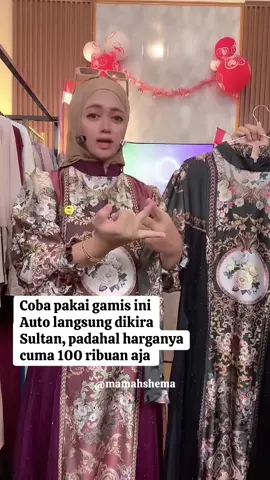 Coba pakai gamis ini saat kondangan, auto langsung dikira Sultan, padahal harganya cuma 100 ribuan aja #gamissultan #gamismewah #gamiskekinian 