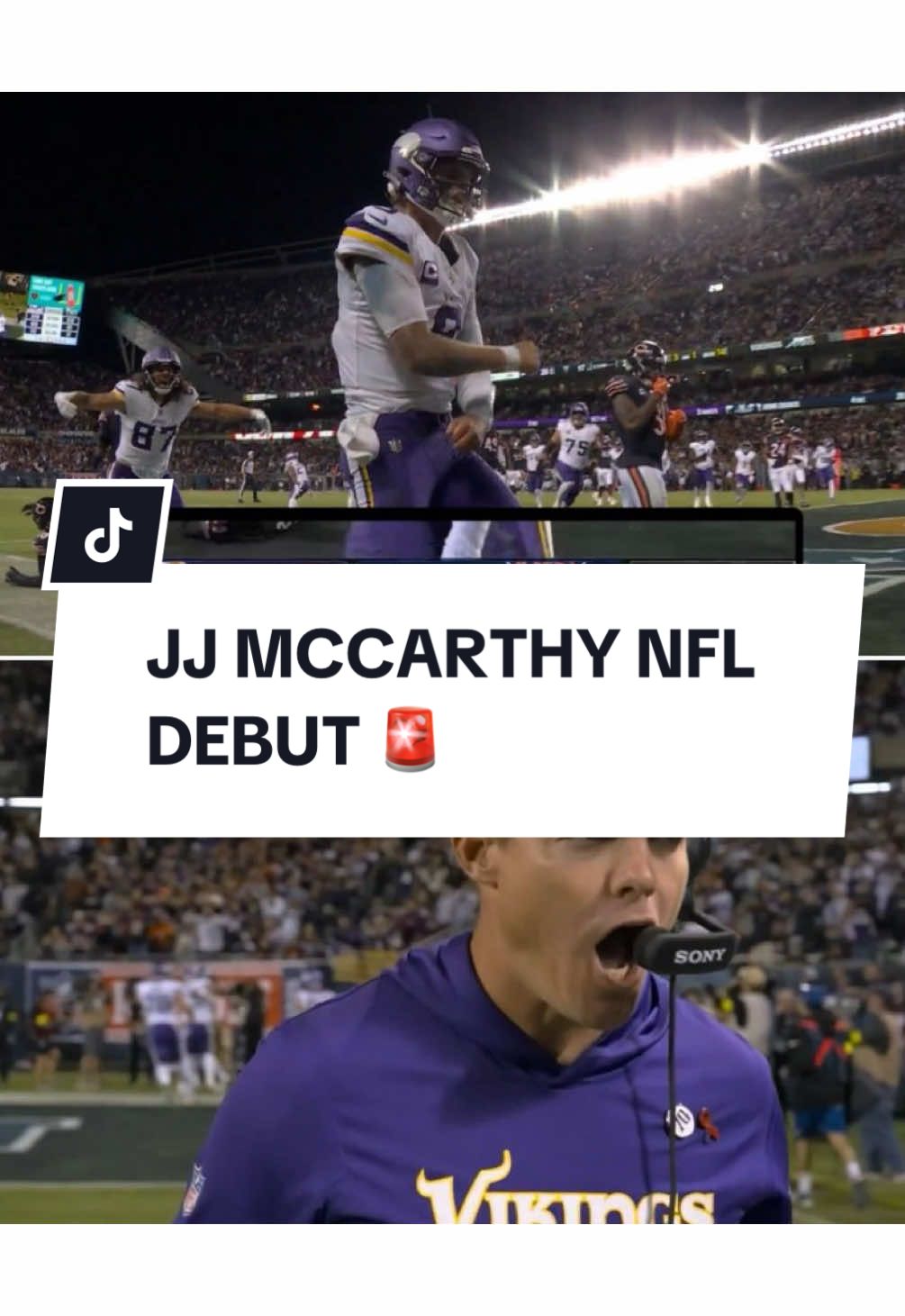 I am a JJ McCarthy believer 🚨  #nfl #jjmccarthy #minnesotavikings #football #chicagobears  