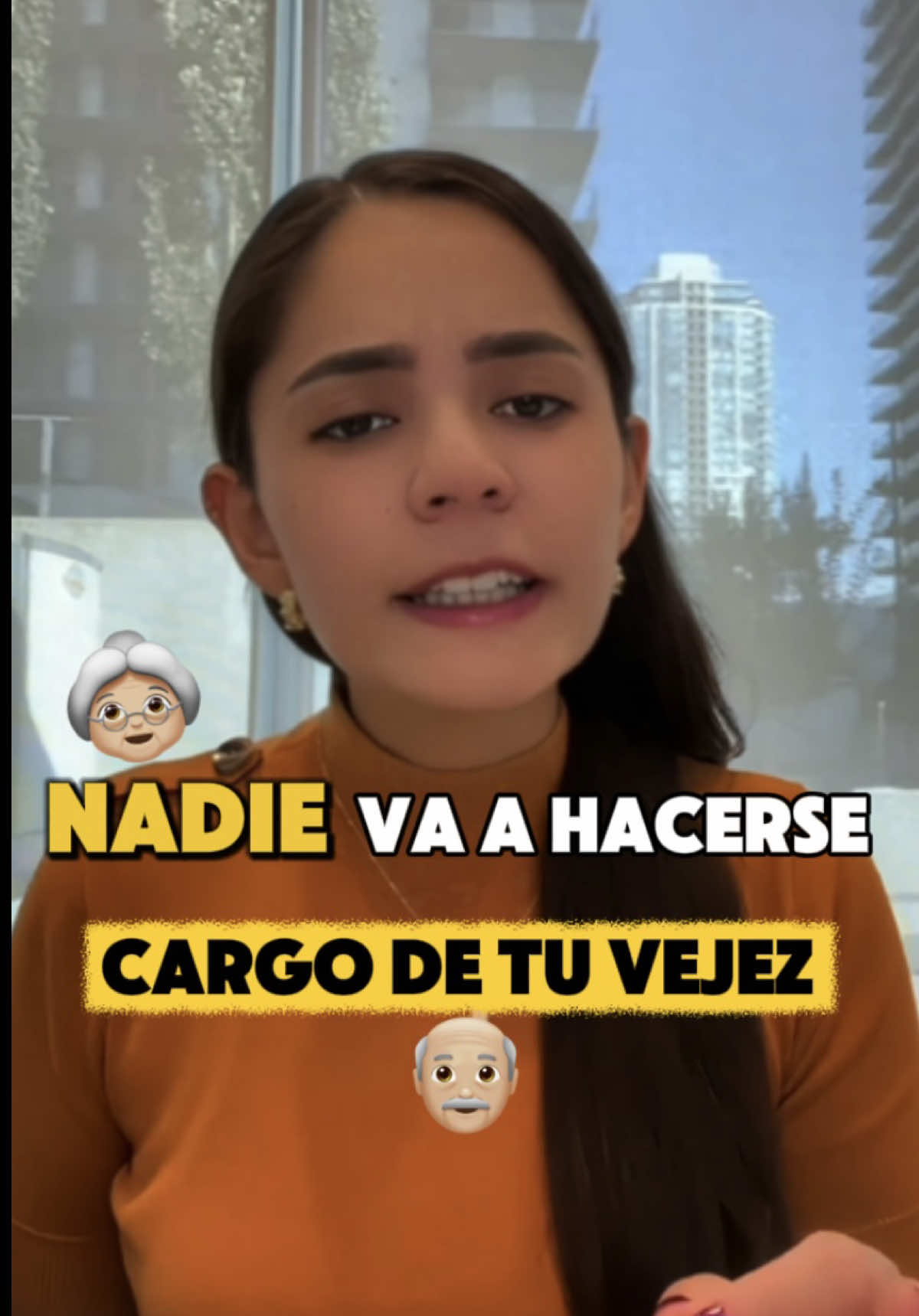 Tu vejez no debería ser el castigo de alguien que te ama. Pero si no planeas tu retiro, eso es lo que va a pasar. Hazte cargo hoy. Por ti. Por ellos. #planificatufuturo #retirointeligente #latinosencanada #libertadfinanciera #finanzaspersonales 