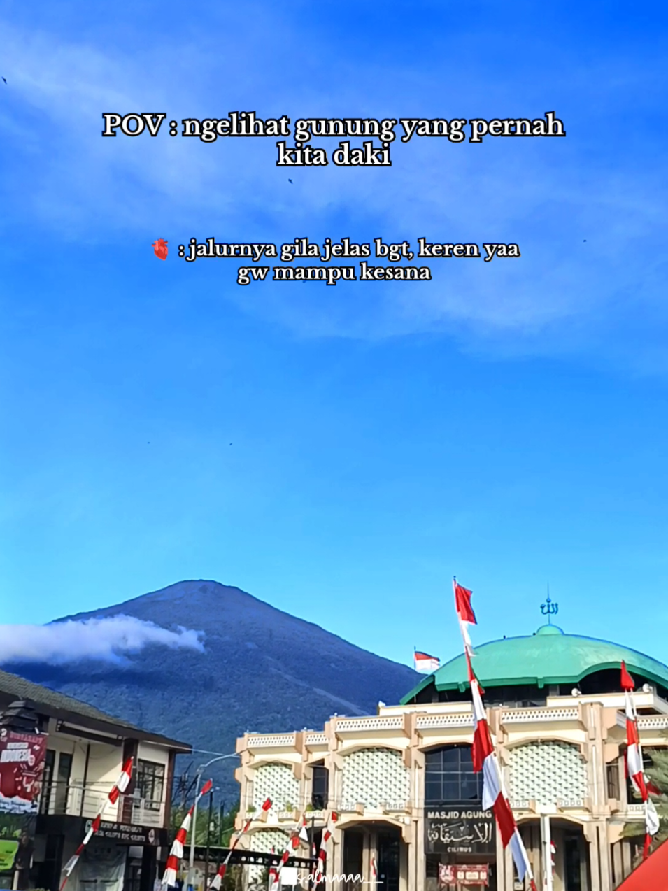“kok bisa yaa waktu itu sampe atas sana“🥹😌 #gunungciremai #gunungciremai3078mdpl #atapjawabarat #kuninganjawabarat #jawabarat 