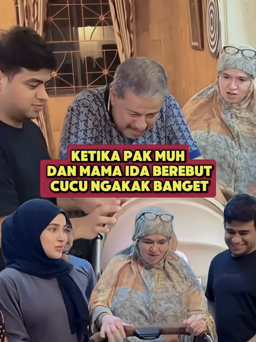 Ketika Pak Muh Dan Mana Ida Rebutan Cucu Ngakak Banget #pakmuh #fadiljaidi #fyp #viral #ngakak 