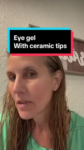 Eye gel for bags, dark circles & puffiness #TikTokLIVE #tiktokshopfinds #dealsfordays #tiktokshop #eyecreamfordarkcircle 