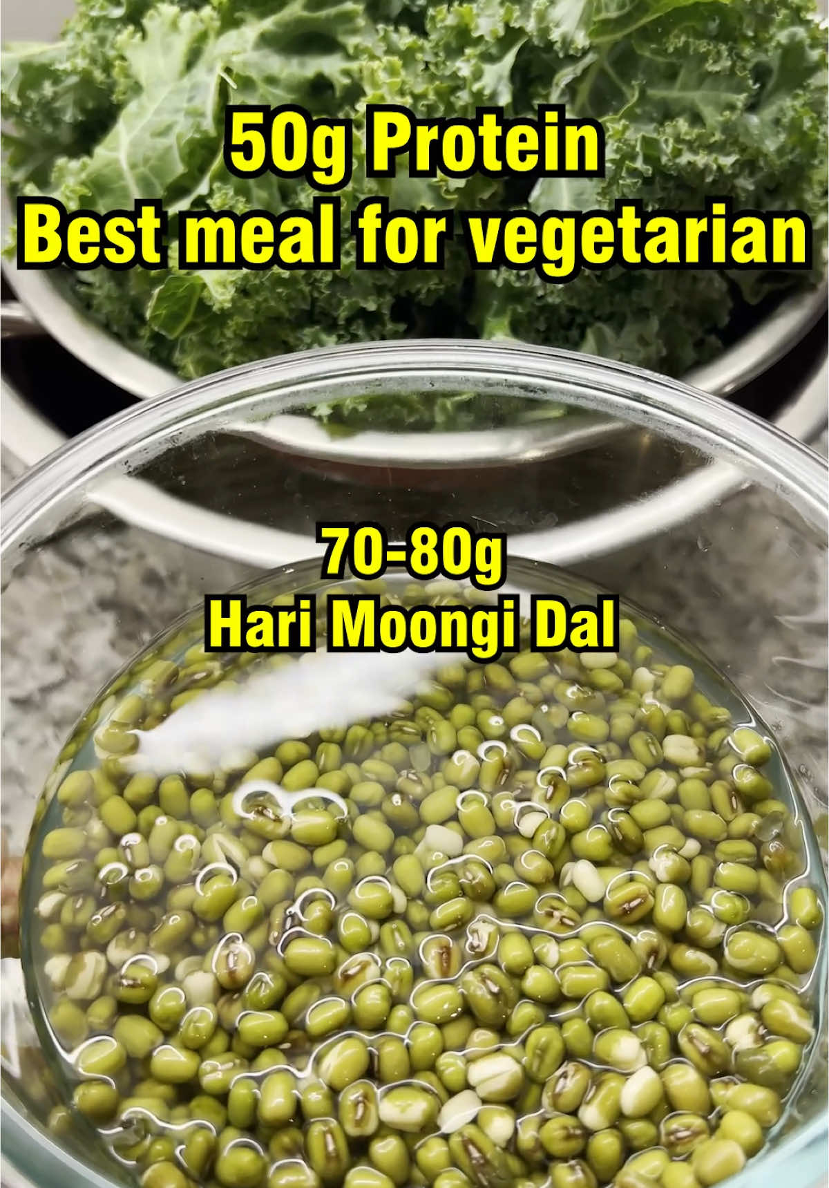 Best meal for vegetarian (50g protein)  Moong daal chilla ‘s  Total calories - 550 kcal  Protein - 50g  Carbs - 35g  Fat - 9g  Must try if you are vegetarian  Link 🔗 in bio to join my 12 us dollars fitness platform…💪💪 #vegetarian #moong #protein #healthylifestyle #chilla #viral #india #canada #punjab