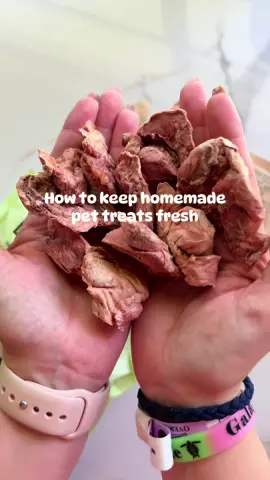 Here’s how I keep our homemade treats fresh AND safe 🤗✨ MicroPak desicant packs are my go-to for moisture control! #micropak #claydesiccant #micropakpartner #diytreats #freezedried
