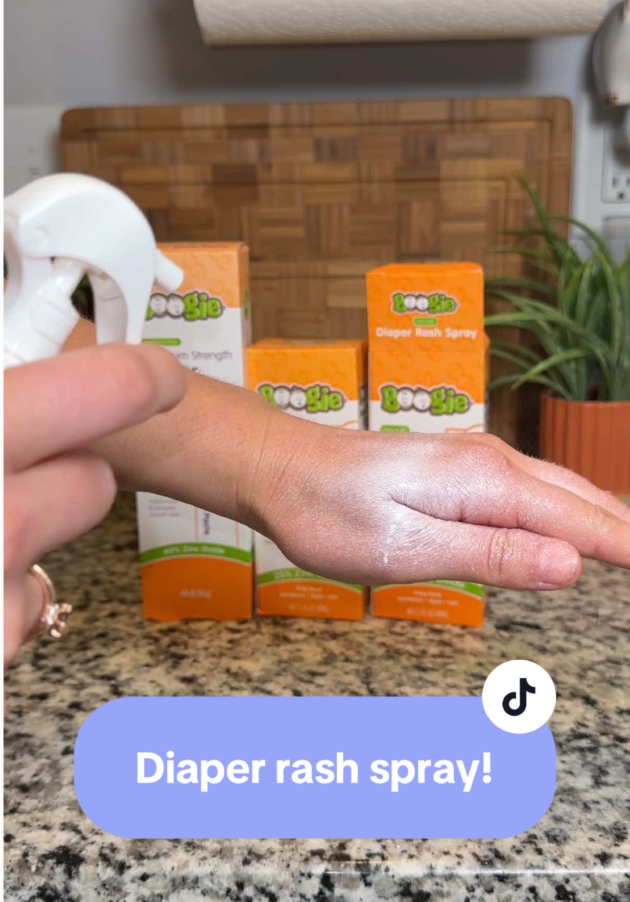 Replying to @Rottie Mama @Boogie Brand tiktok shop bundle! Diaper rash spray and paste with applicator! #diaperrash #boogiebrand #diaperrashspray #babytok #momtok 