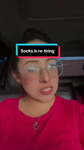 Socks is retiring… no more sparkling kitty #weird #catlover #sparkles 