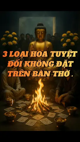 3 loại hoa tuyệt đối không được đặt lên bàn thờ  #tamanthinhvuong #HVMO #phatgiao #xuhuong 
