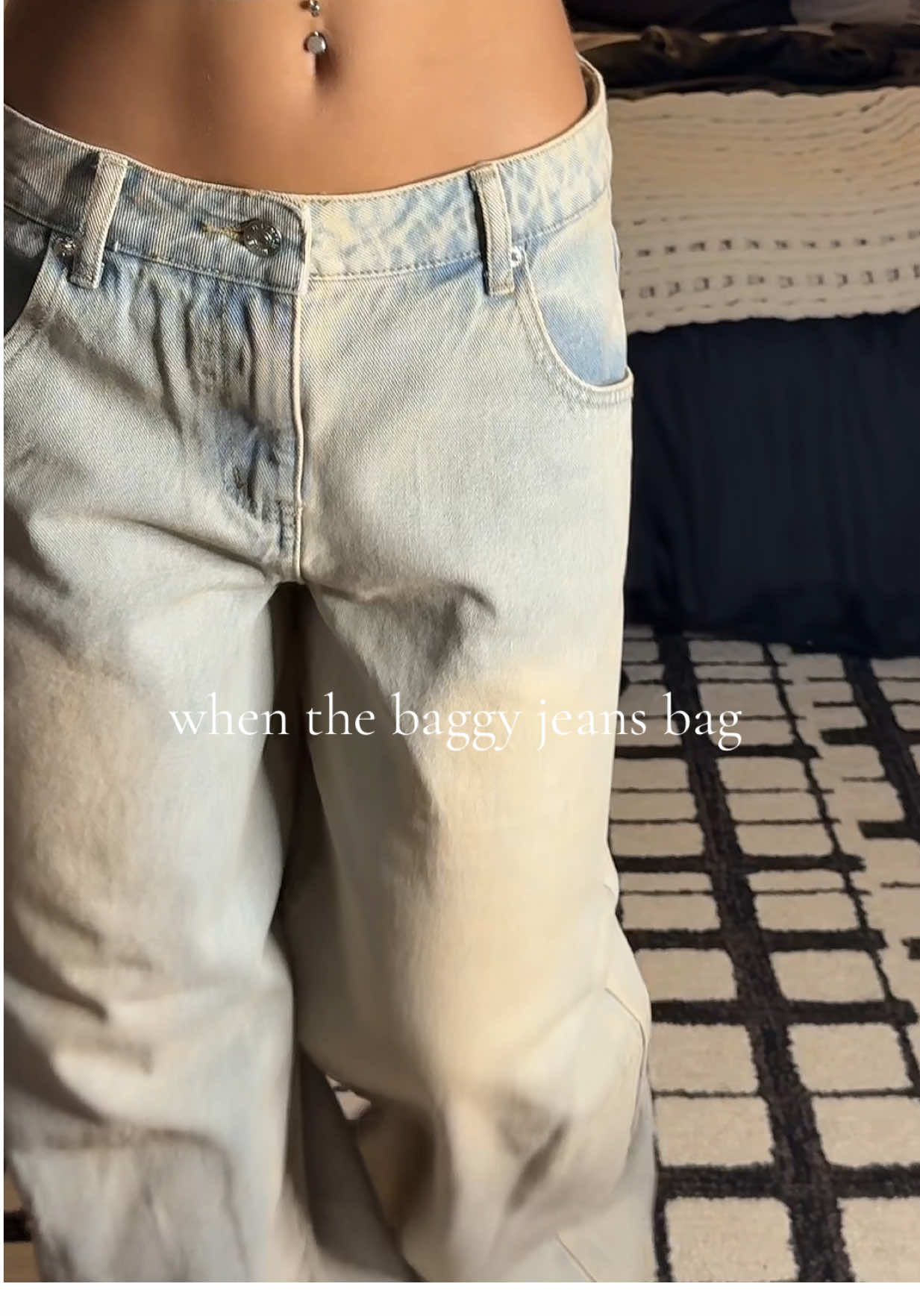 when the baggy jeans bag 