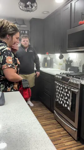 I think his leaf blower works perfect!🤣 #prank #funny #humor #Love #marriedlife 
