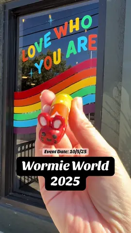 Wormie World is happening on Sunday October 5th 2025 in Sacramento, CA!  #scavengerhunt #sacramento #freeart #ceramics #arteven 
