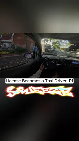 License Becomes a Taxi Driver #squeezebenz #squeezeteam #license #trending #mbox 