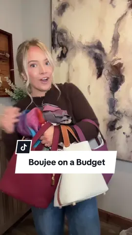 boujee on a budget haul — I can’t decide which color bag is my fave 🤭✨ also the scarves and undies … essentials this time of year! #tiktokshopfinds #boujeeonabudget #fallstyle