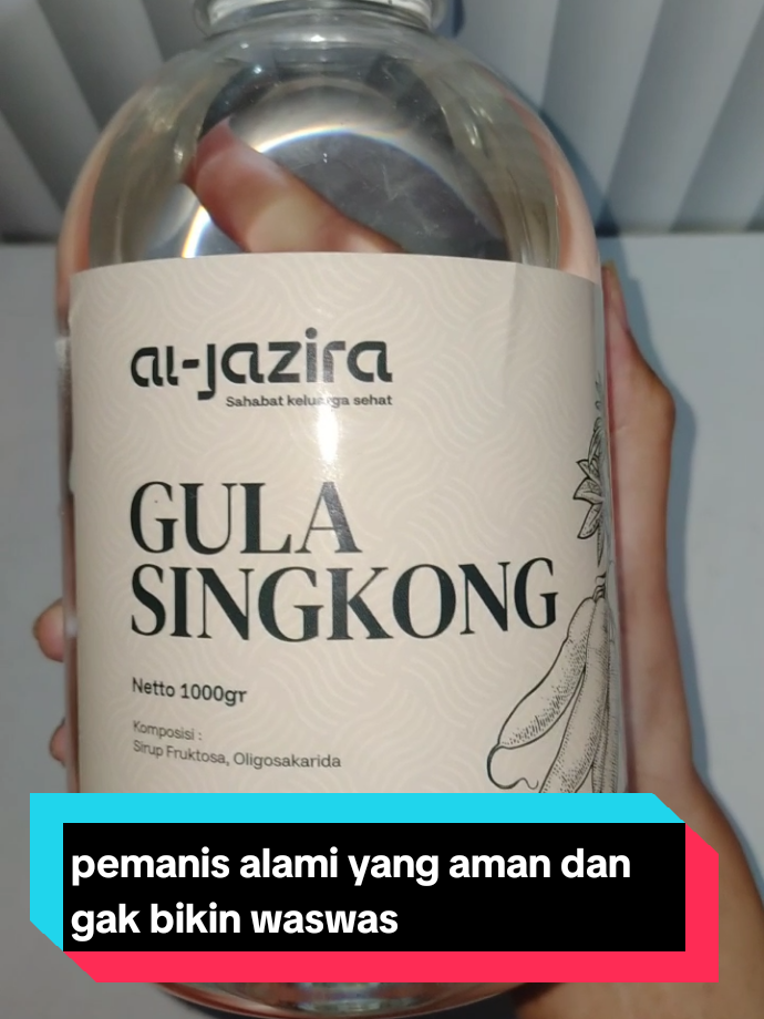 Gula Singkong adalah alternatif sehat pengganti gula pasir: ✔ Terbuat dari singkong alami tanpa bahan kimia ✔ Rendah kalori, cocok untuk diet  ✔ Memberikan rasa manis alami untuk minuman, kue, atau masakan ✔ Aman untuk semua usia Gula Singkong, manis alami yang tetap menyehatkan setiap hari 🍃#gulasingkong #aljazira #singkong #fyp 