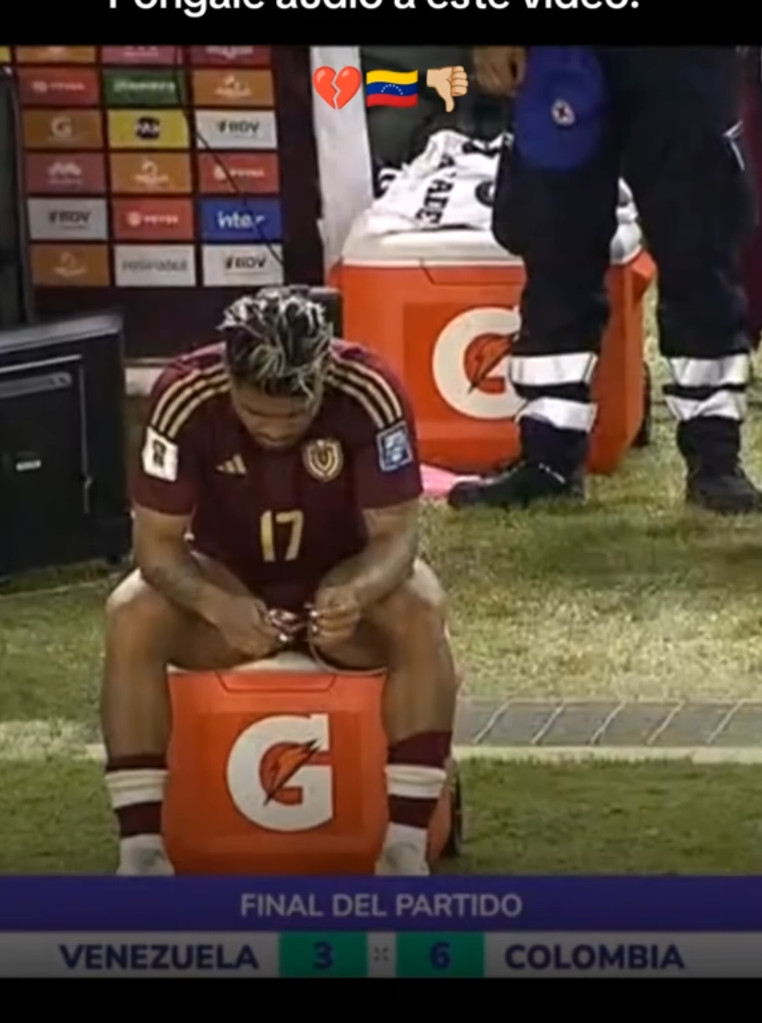 Venezuela la única selección de la CONMEBOL que nunca ha participado en un Mundial. 💔 #venezuela #eliminatorias #futbol⚽️ #vinotinto #fyi 
