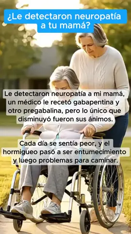 ¿A tu mamá le diagnosticaron neuropatía? No dejes que sufra. Déjame un comentario o visita mi perfil de TikTok para saber cómo cuidarla. #neuropatia #neuropatiadiabetica #comotratarlaneuropatia #dolorneuropatico #mexicomx