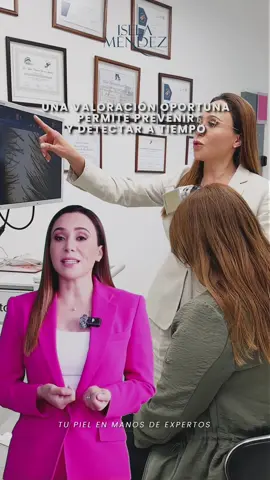 🔎 Tu piel habla todo el tiempo: puede ser un 🌑 lunar distinto, 💇‍♀️ pérdida de cabello inesperada o ✨ una mancha nueva. Detectar estos cambios a tiempo hace la diferencia entre tratarlos de forma sencilla o enfrentarse a un problema mayor. 👩‍⚕️ En una consulta dermatológica revisamos tu piel a detalle para cuidar tu salud y prevenir complicaciones. ☎️ Teléfono: 5552804218 📱 WhatsApp: 5560409788 🌍 www.iselamendez.mx 📍 Plinio 118-B, col. Polanco, CDMX #cuidadodelapiel #prevenciónessalud #dermatologíaavanzada #ConsultaDermatológica #PielSaludable 