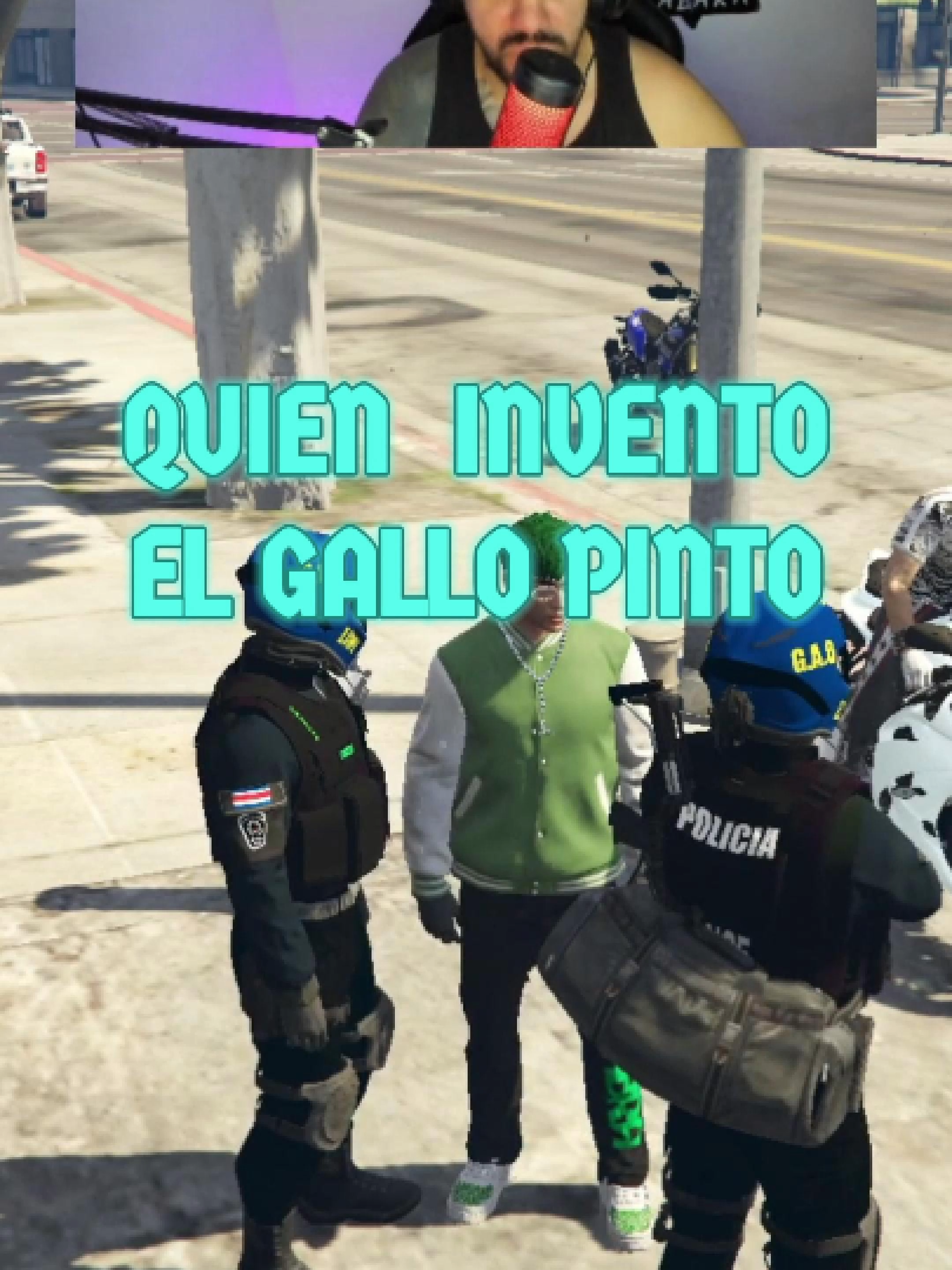 QUIEN INVENTO EL  GALLO PINTO #juegoderol #gta5enlinea #gtaroleplayclips #kick #kickperu💚 #gta5online #tiktoklatam #streamerpequeño #gta5 #ñajo #ñajañaja #gta6 #gta6gameplay #costarica #nicaragua #policiamigracion #migracion #roleplay #roleplayserver
