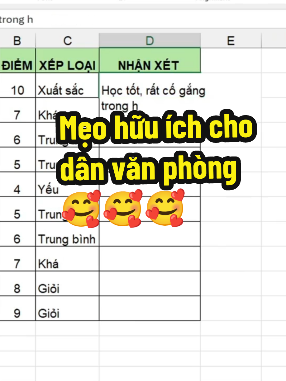 Mẹo hữu ích cho dân văn phòng 🥰🥰🥰  #sachtinhoc #exceltips #tinhoconline #excel #tinhoc 