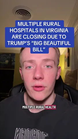 📢 Trump’s Medicaid cuts are shutting down rural clinics. #RuralHealthcare #TrumpCuts #Virginia #Medicaid    #greenscreen 