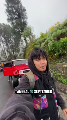 10 september menangiss 😭 cung yg kesini tanggal 10 september  kita juga sedia fotografer, peninapan, DLL #bromotenggersemeru #bromo #sewajeepbromomalang #sewajeepprobolinggo #sewajeeppasuruan #sewajeepbromo #rentaljeepbromo 