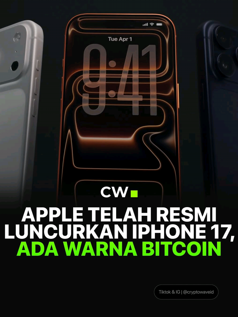 warna Bitcoin😭 #cryptowave #triv #iphone #iphone17 #gabrielrey 
