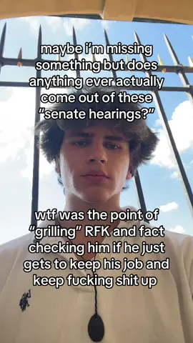 #politics #rfk #senate #hearing #rfk