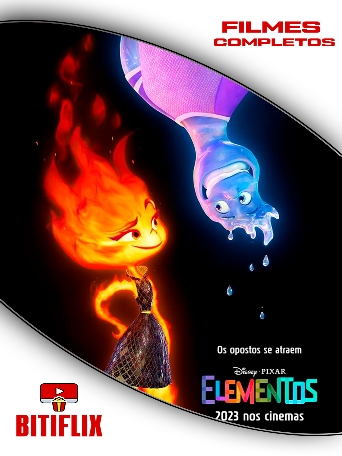 FILME COMPLETO | Elementos (2023) | Sinopse: Na cidade onde fogo, água, terra e ar vivem em comunidade, uma jovem chama e um rapaz que só segue o fluxo vão descobrir algo elementar: quão parecidos realmente são. #Filmes #Filmescompletosdublados #Elementos #FilmeCompleto