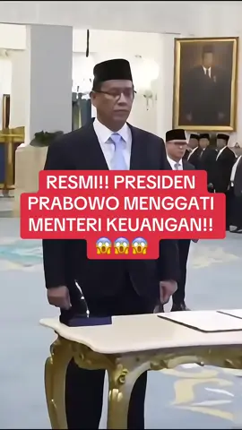 RESMI!! PRESIDEN PRABOWO MENGGATI MENTERI KEUANGAN!!😱😱😱 #purbayayudhisadewa #menterikeuangan #prabowo #seiko #seikowatch 