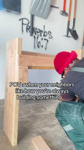 I appreciate those show show me love all the time, even those who don’t! #king #jackofalltrades #carpentry