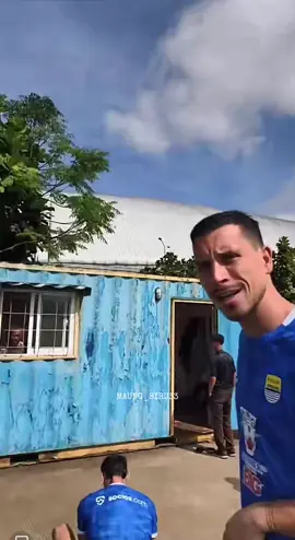 hello proff haye🙌💙🤩 #persib #fypシ゚ #thomhaye #wearepersib #bobotohpersib1933 