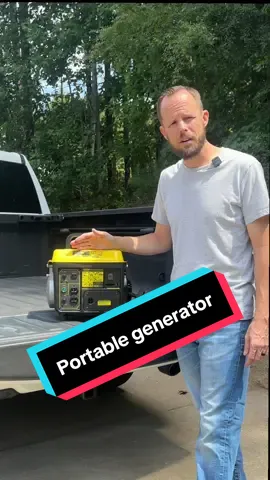 This portable generator is perfect for around the house, the campground, out on the boat or even up at hunting camp #Generator #Power #Camping #Hunting #Home